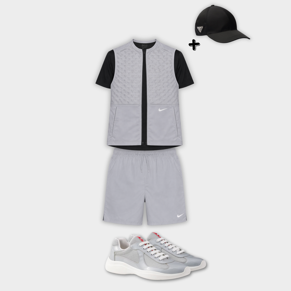 Outfit Therma Fit Gris + Casquette Offerte — photo 2