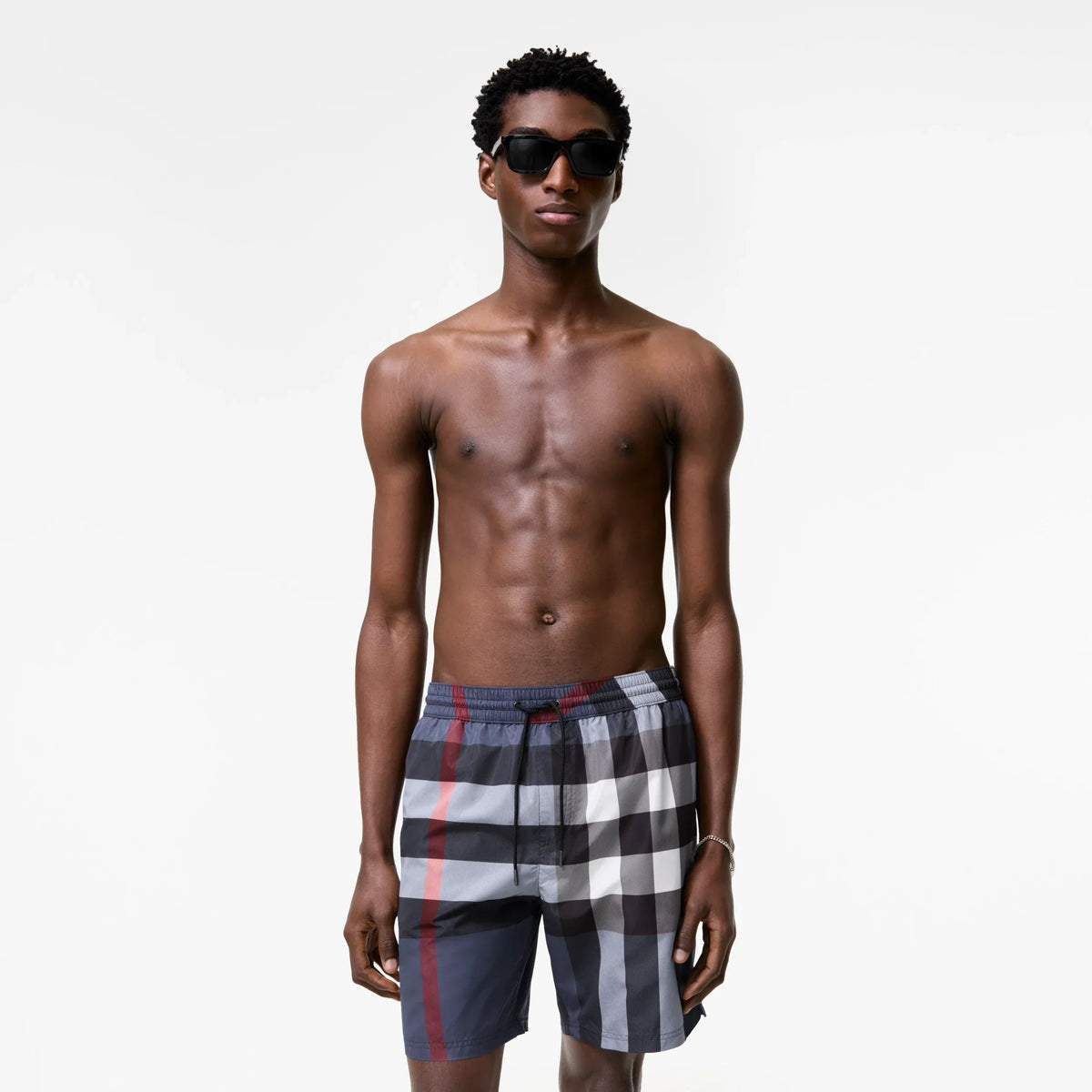 Short burberry bleu — photo 2