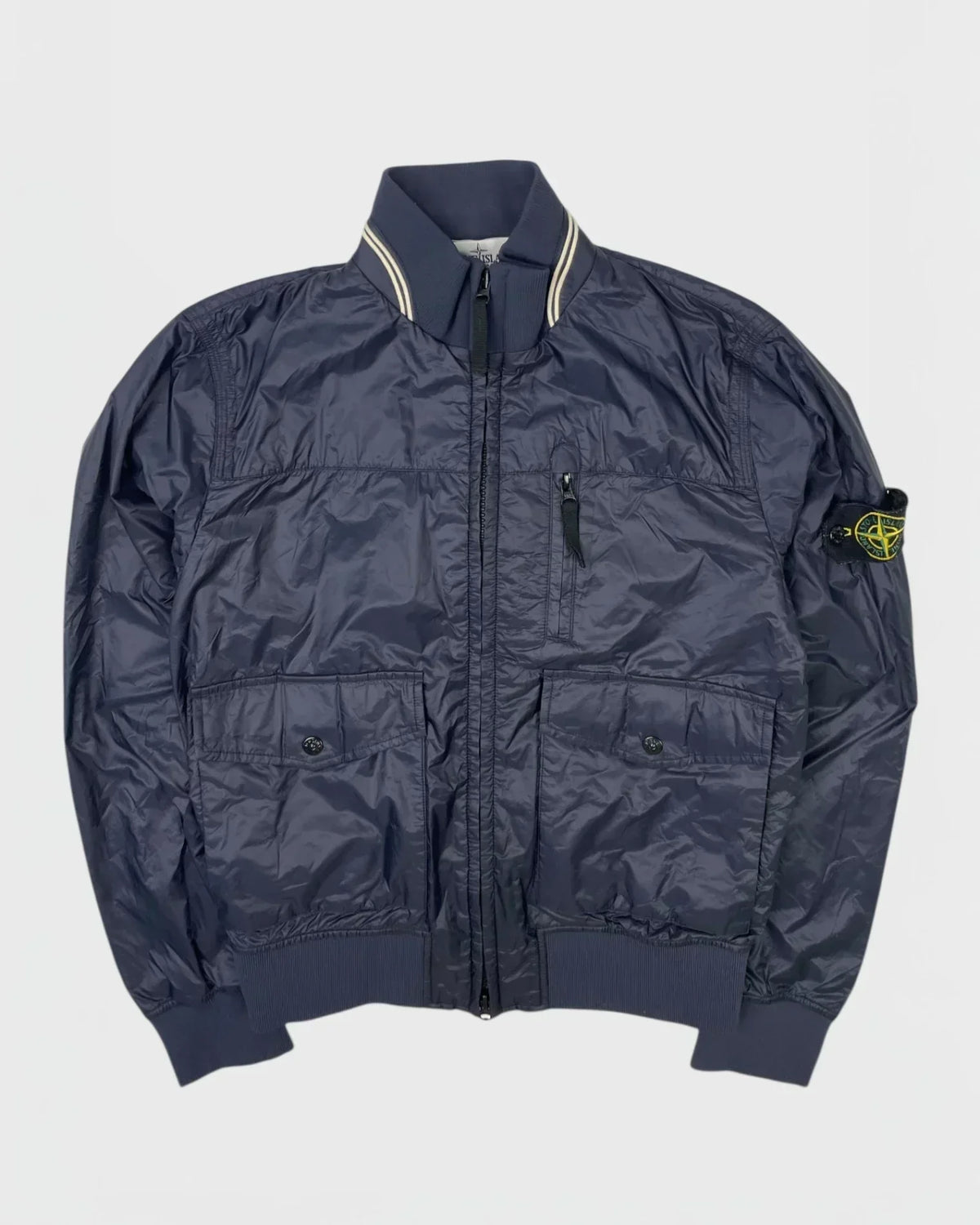 Stone Island veste - Marine (4)