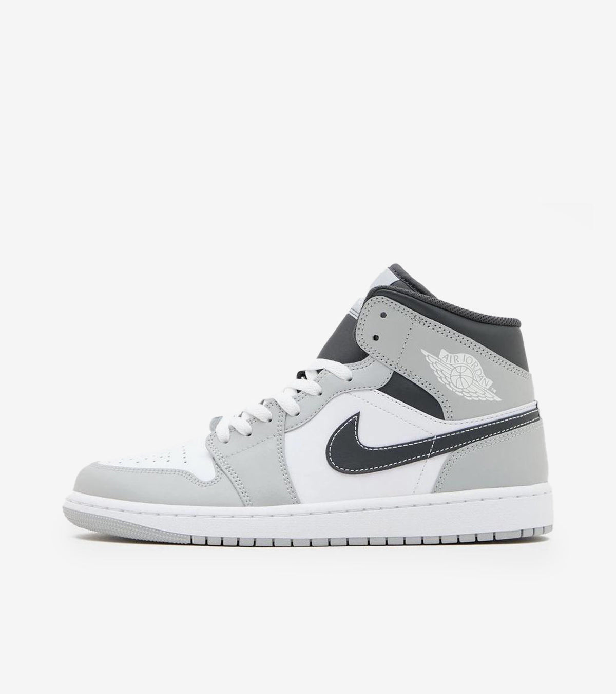 Air Jordan 1 Mid Light Smoke Grey Anthracite