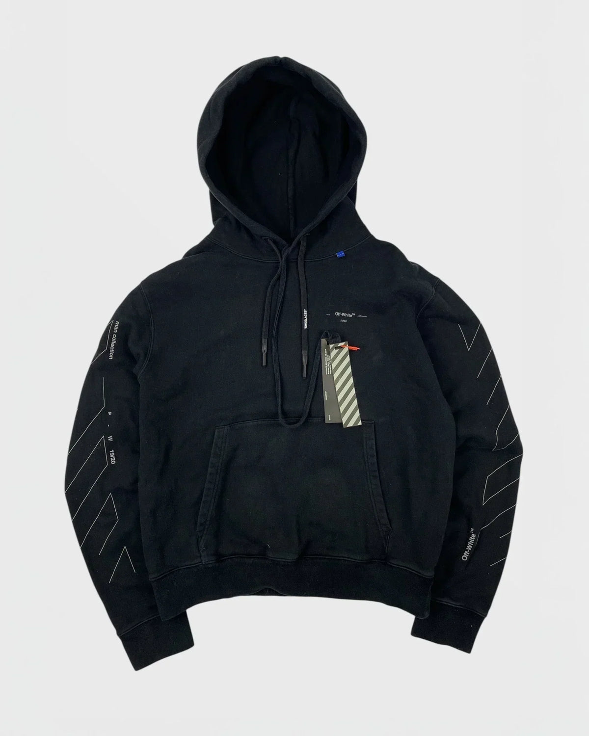 Off-White pull à capuche - Noir (3)