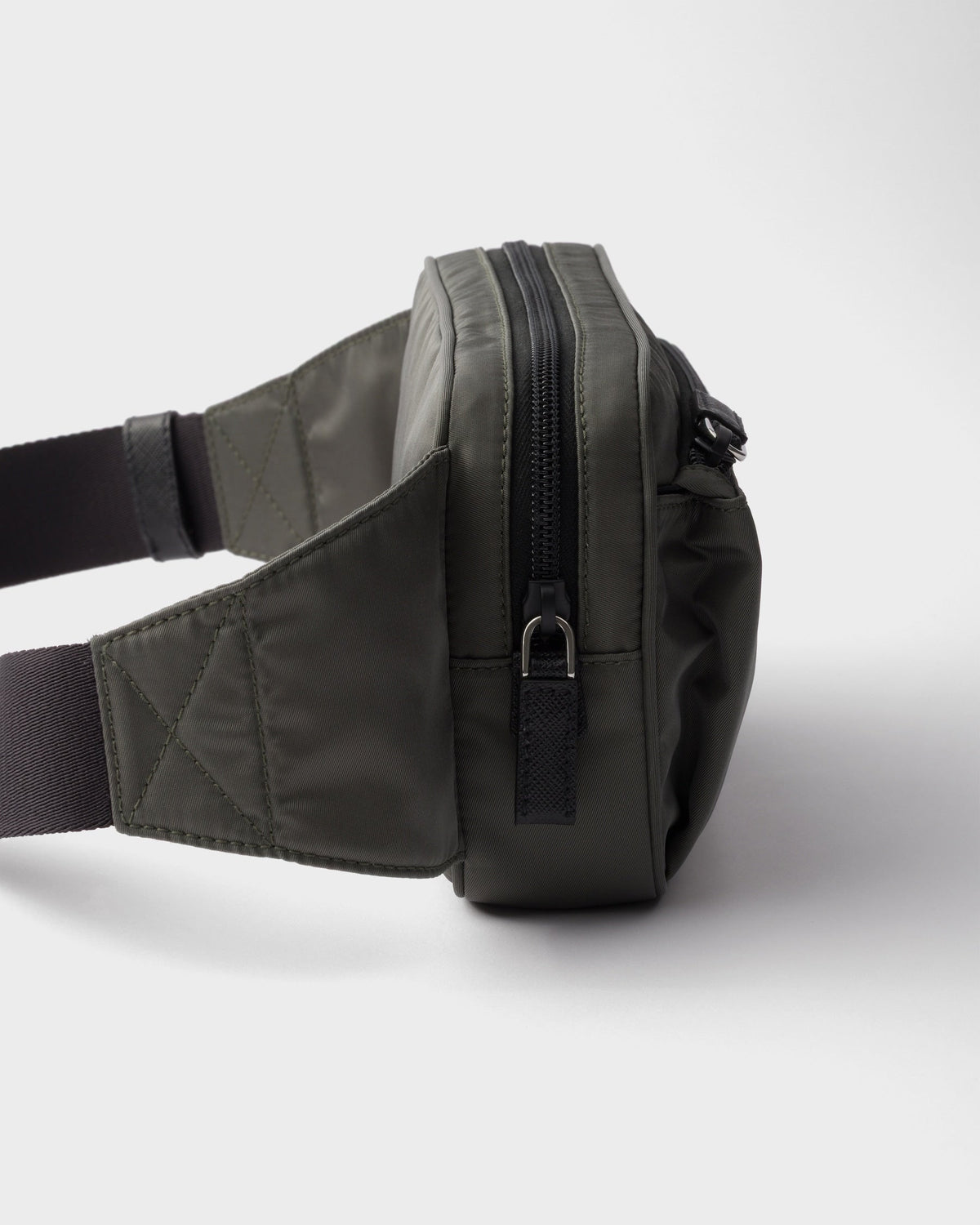 Sac banane en Re-Nylon et cuir Saffiano - #1