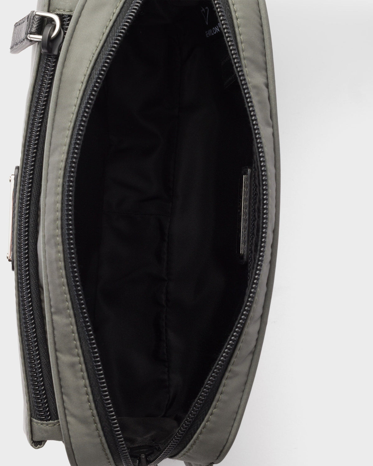 Sac banane en Re-Nylon et cuir Saffiano - #1
