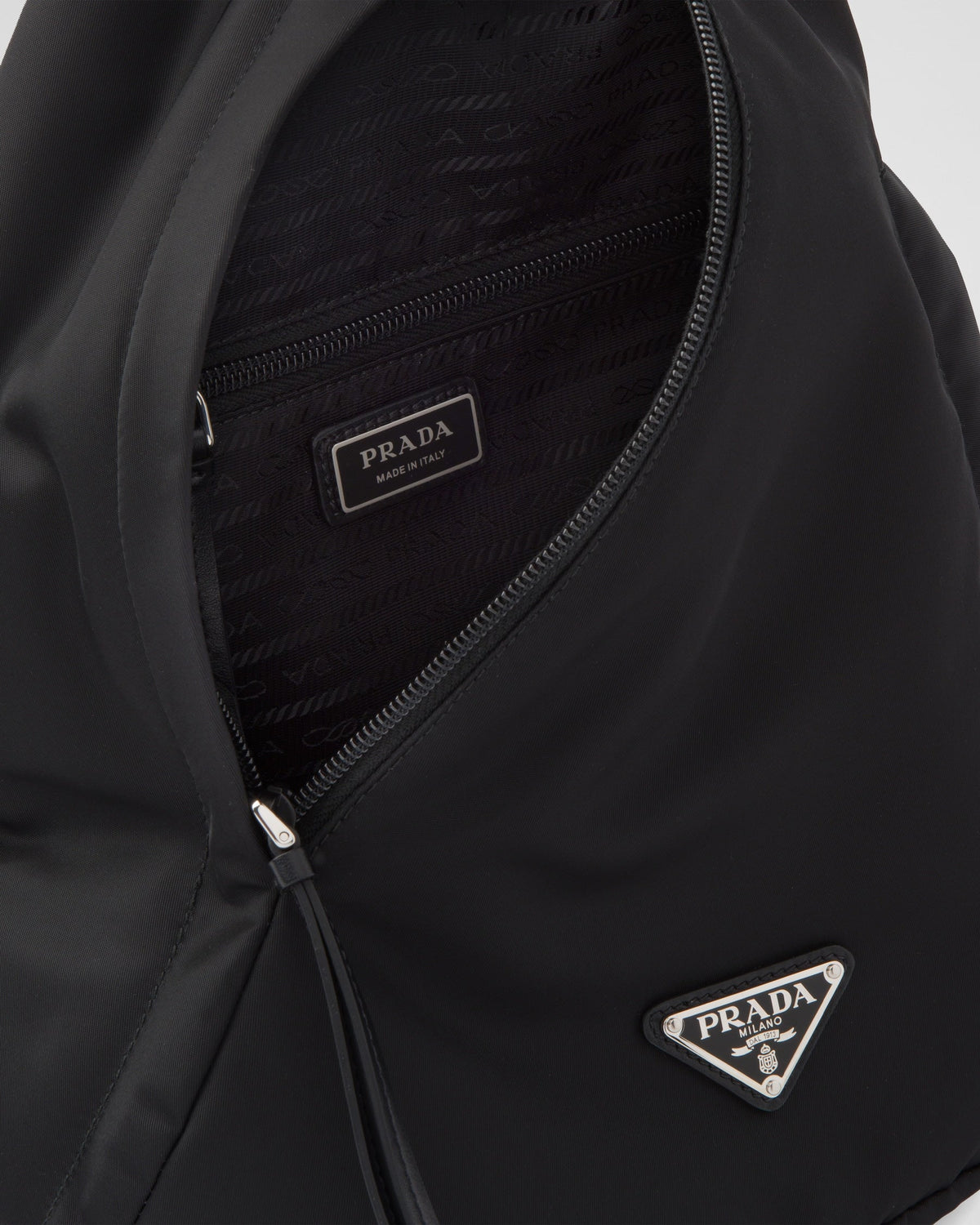 Sac à dos en Re-Nylon et cuir - #1