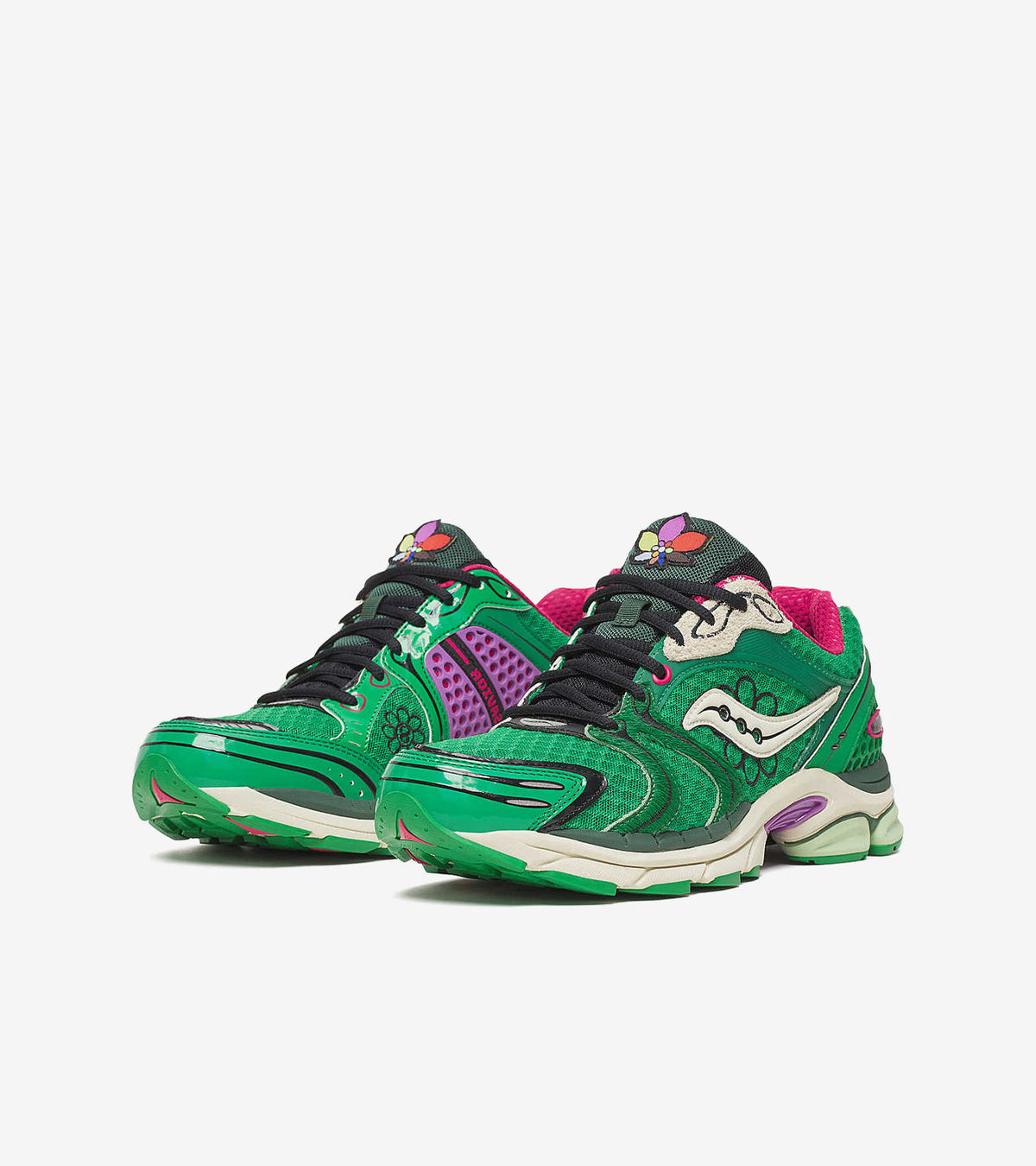 Saucony ProGrid Triumph 4 Jae Tips Flowers Grow Uptown Sugar Maple — photo 2