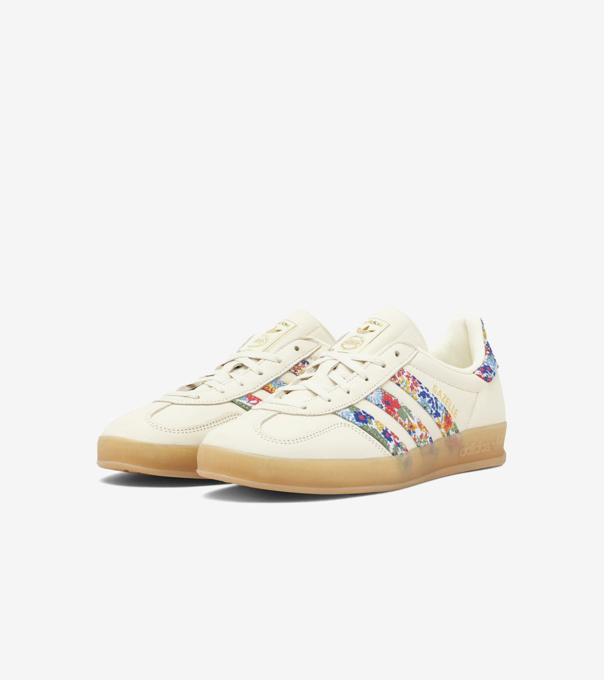 adidas Gazelle Indoor Liberty London Floral Embroidery Stripes (Women's) — photo 2