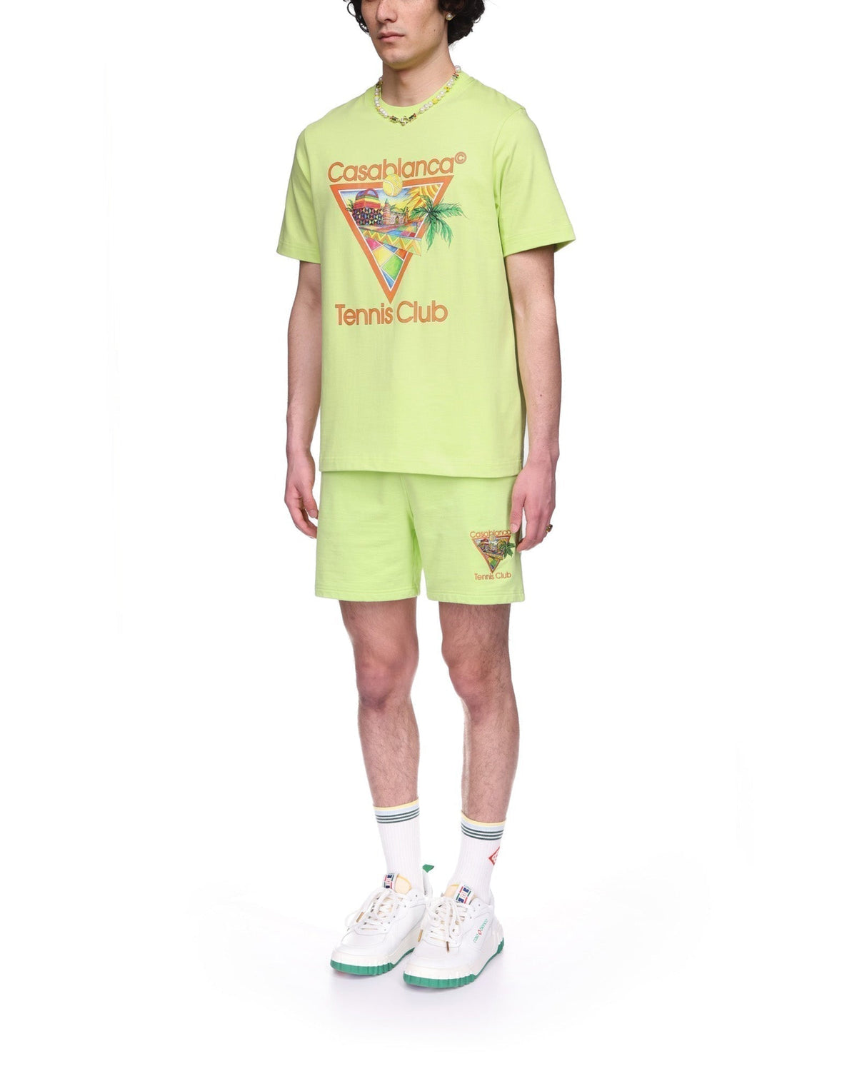 Afro Cubism Tennis Club T-Shirt - casablanca (3)