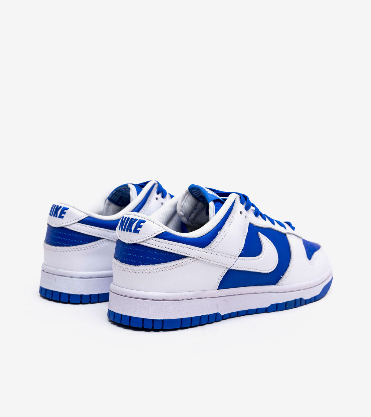 Nike Dunk Low Racer Blue White — photo 3