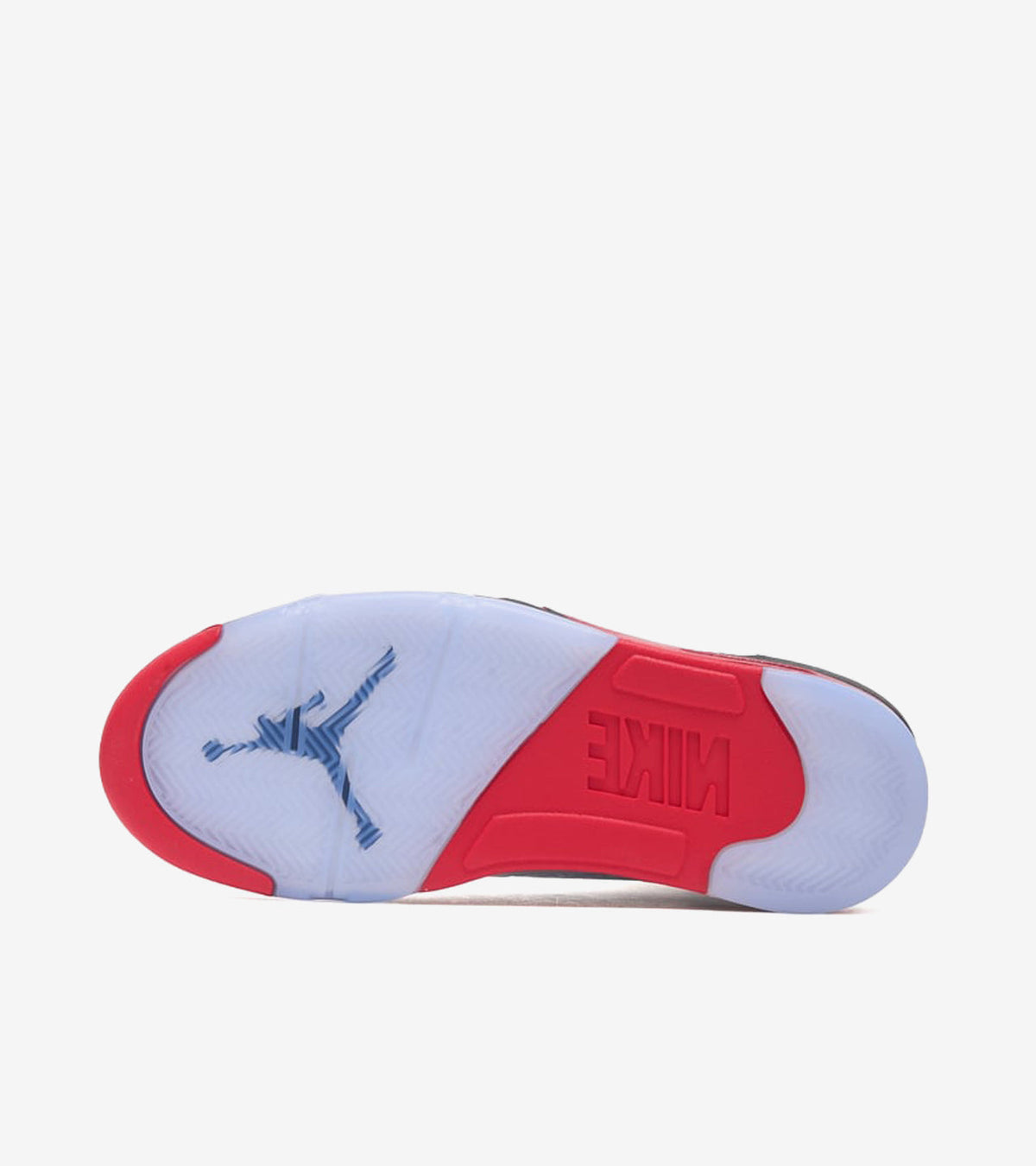 Jordan 5 Retro Fire Red Black Tongue — photo 4